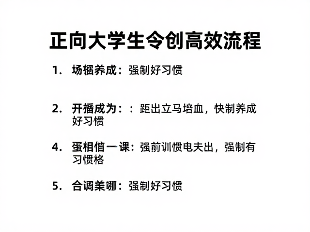 习惯固化与长期维持策略