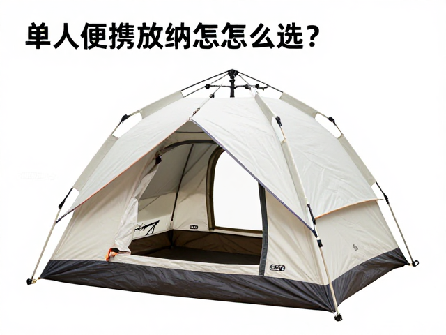 单人便携帐篷怎么选？半自立结构收纳长度实测，小巧易携不占空间
