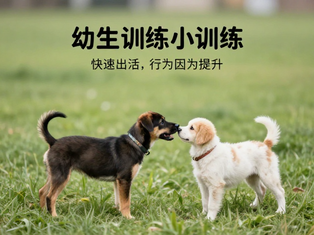 幼犬训练，利用正向强化与环境奖励，快速建立良好行为习惯