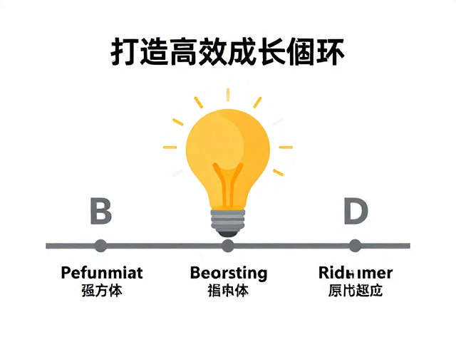 正向强化，循序渐进，逐步增加难度，打造高效成长闭环