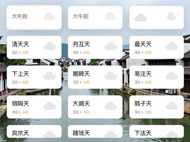 50-100公里古镇串联短途游，实时天气预警查看指南