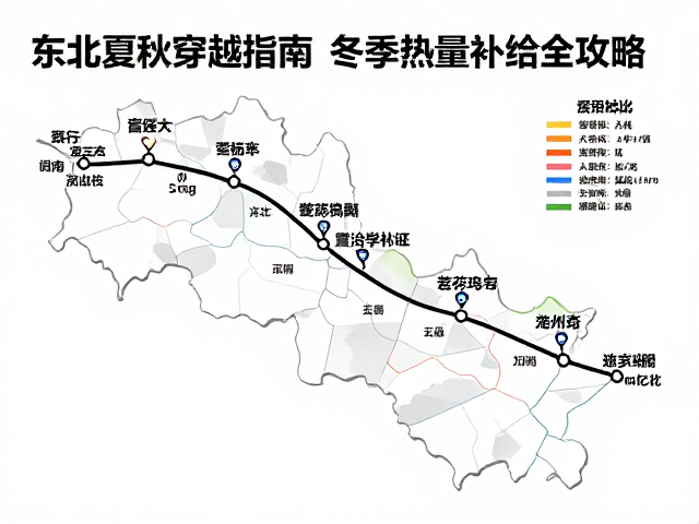 东北夏秋穿越指南，春季赏花骑行与冬季热量补给全攻略