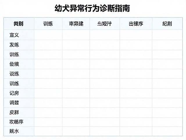 常见异常行为的诱因解析与识别