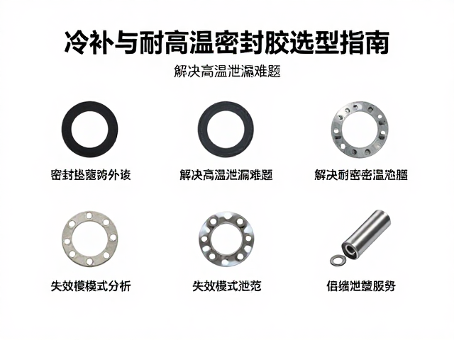 密封垫圈冷补与耐高温密封胶选型指南，解决高温泄漏难题
