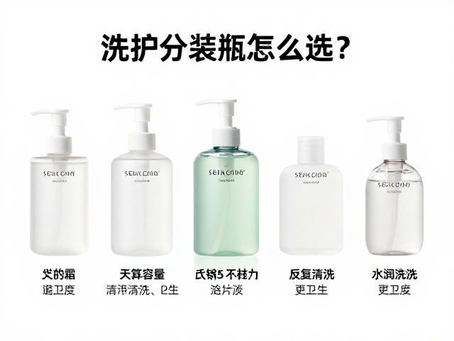 洗护分装瓶怎么选？按天数算容量，反复清洗更卫生