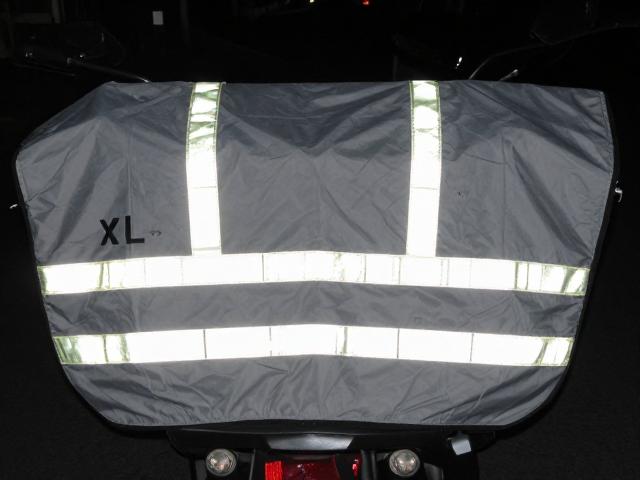 XL号跨骑街车防晒抗老化车衣带反光警示条，高亮安全守护