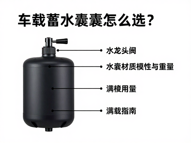 车载蓄水囊怎么选？看水龙头阀与满载重量，避坑指南