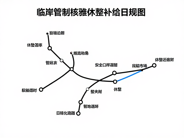 口岸串联观光路线规划，临时管制核验与休整补给日指南