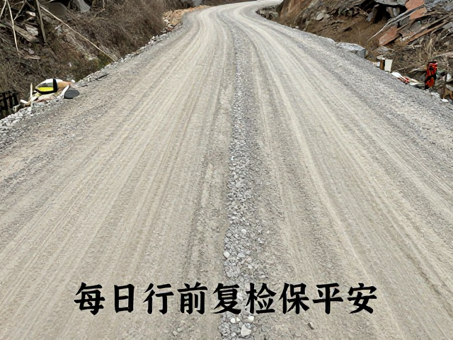砂石山路小众路线，涉水便道攻略，每日行前复检保平安
