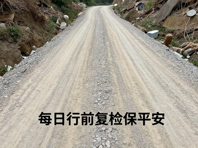 砂石山路小众路线，涉水便道攻略，每日行前复检保平安