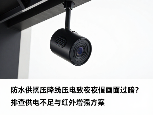 防水摄像仪降压线供电致夜间画面过暗？排查供电不足与红外增强方案