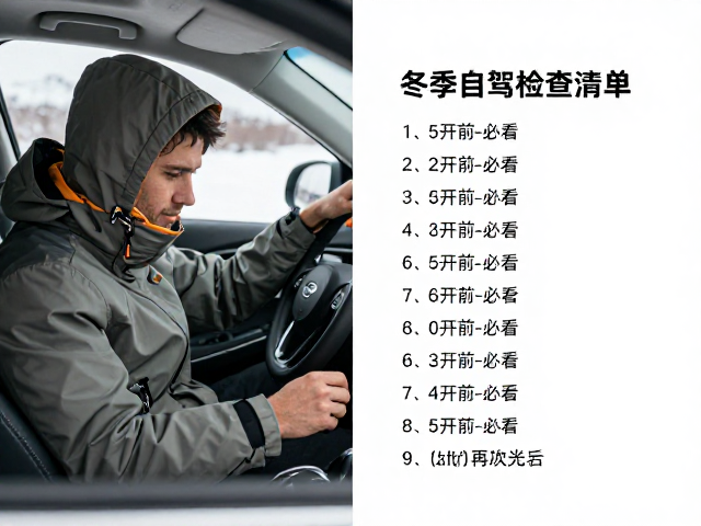 冬季自驾检查清单，出发前必看，住宿费用与保暖防风全攻略