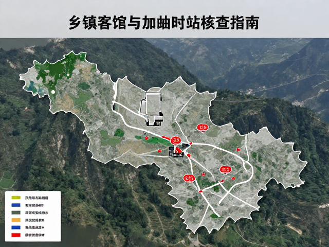 山区应急补给规划，乡镇客栈与加油站间距核查指南