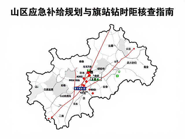 山区应急补给规划，乡镇客栈与加油站间距核查指南