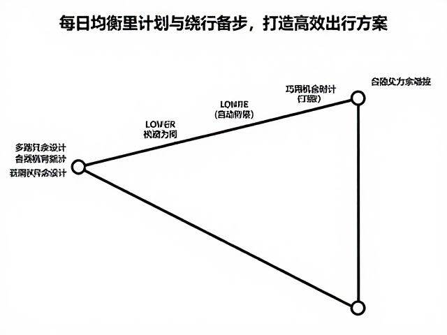 每日均衡里程规划，巧用机动时间与绕行备份，打造高效出行方案