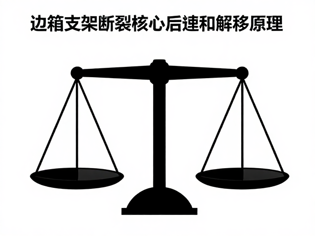 边箱支架断裂风险，如何通过重心后移控制确保安全
