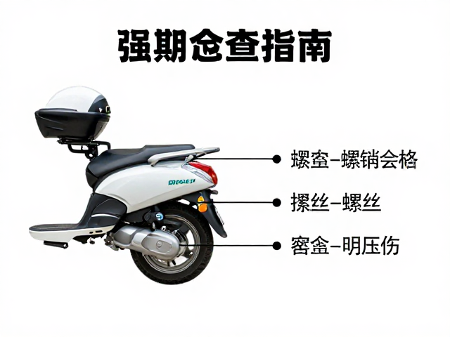 摩托车左右边箱架快拆支架安装与螺丝定期检查指南