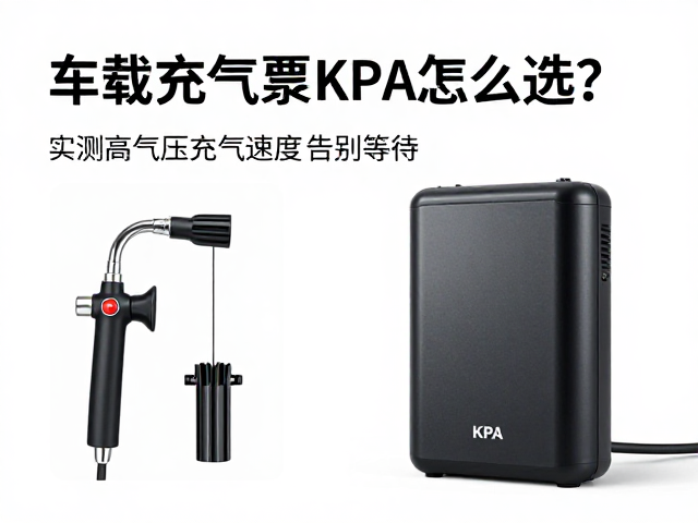 车载充气泵KPA怎么选？实测高气压充气速度，告别等待