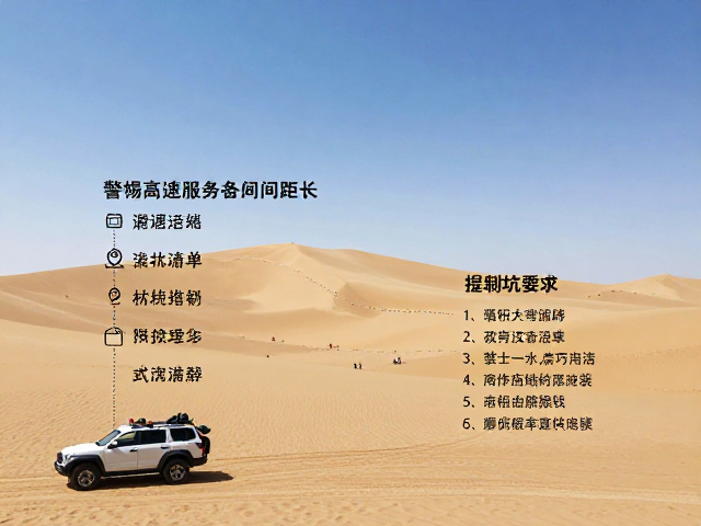 北京出发西北大漠摩旅，警惕高速服务区间距长，附避坑攻略