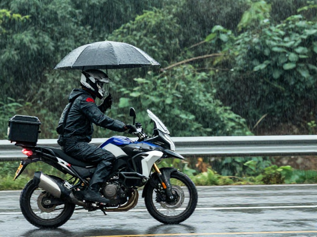 雨季摩旅跨省攻略，防水手套选购与避雨路线规划