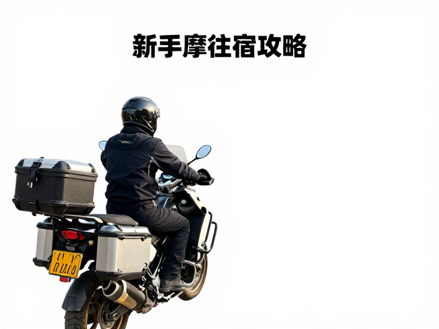 新手摩旅攻略，下午提前找住宿，边箱尾箱收纳与行程规划指南