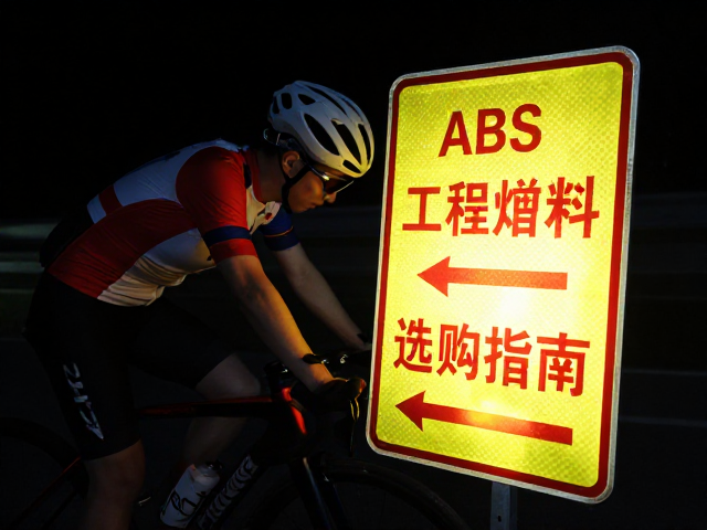 夜骑应急处理，高亮反光故障标牌与ABS工程塑料选购指南