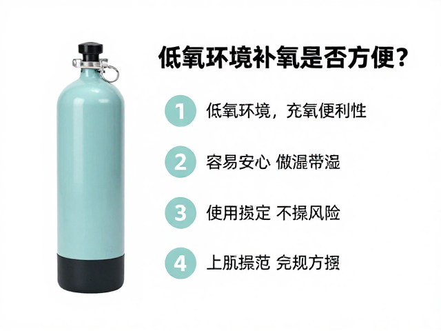 便携氧气瓶怎么选？低氧环境补氧是否方便？一文确认充氧便利性