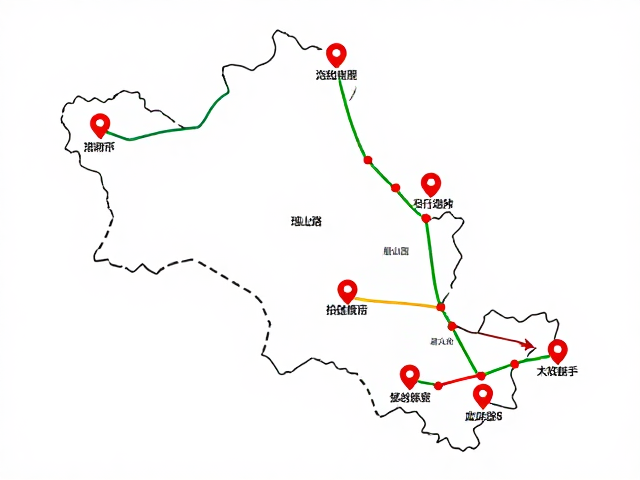 跨省千里骑行单线进出攻略，关键补给点与路线规划