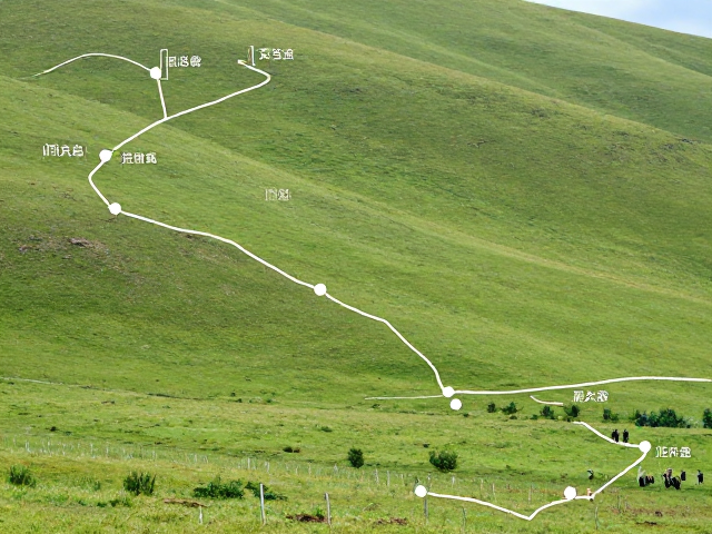 周末山间小环线，草原高原短途游，多景点串联闭环攻略