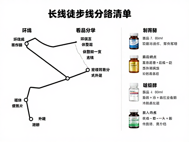 长线徒步攻略,环线分段休整与药品补给清单