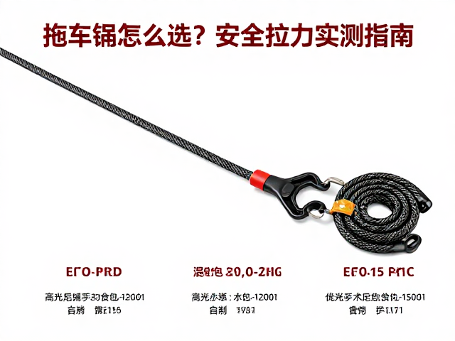 2米高强度尼龙救援牵引绳，拖车绳怎么选？安全拉力实测指南