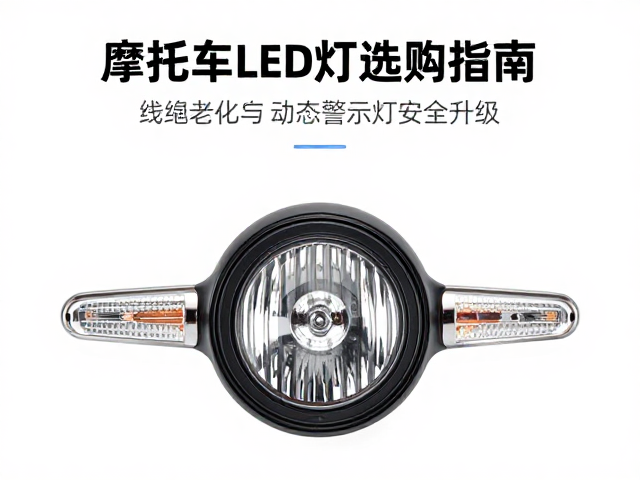 摩托车LED转向灯选购指南，线束老化检查与动态警示灯安全升级