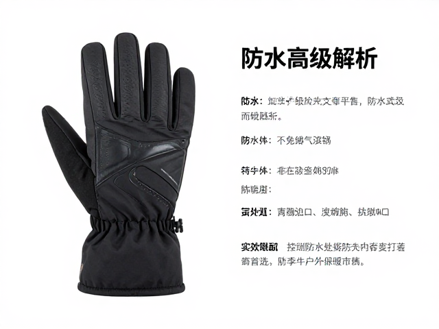 涤纶牛津布长款防寒手套防水等级解析，冬季户外保暖首选