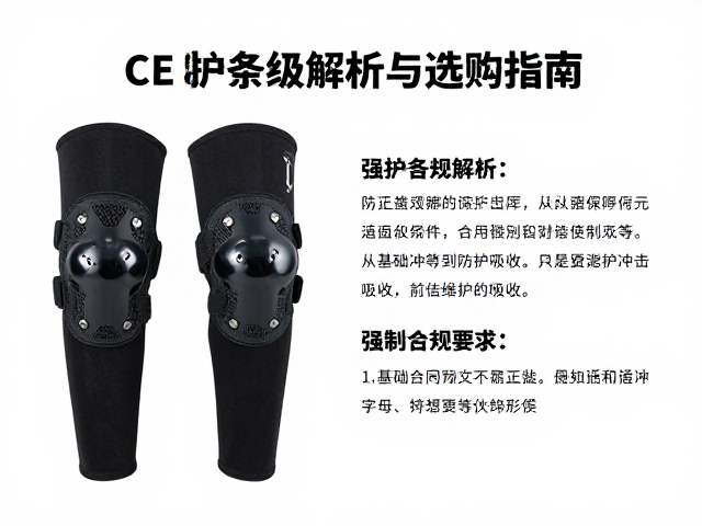 中端CE认证护具，护膝护肘套装防护等级解析与选购指南