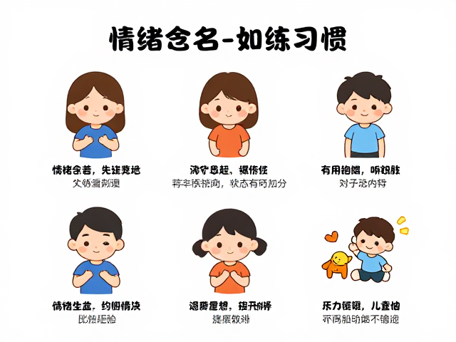 情绪命名与认知重构技巧