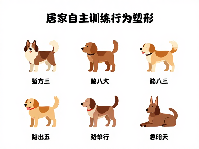 外出后指令失效?居家自主训练行为塑形步骤,重塑宠物服从性