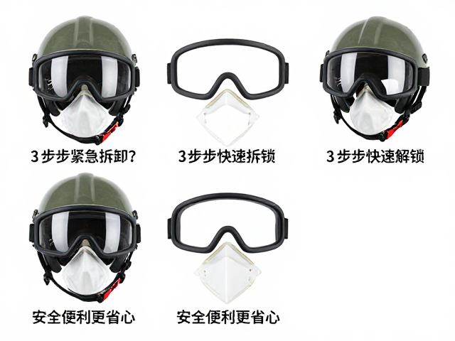 头盔镜片鼻罩如何紧急拆卸？3步快速解锁，安全便利更省心