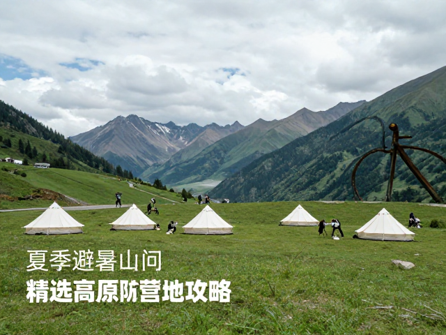 夏季避暑山间骑行，缩短单日里程，精选高原防风营地攻略