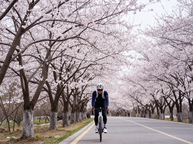 春季赏花骑行路线，短中距离试骑与海拔变化记录