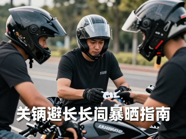 机车俱乐部成员分享，头盔蓝牙耳机选购与避免长时间暴晒指南