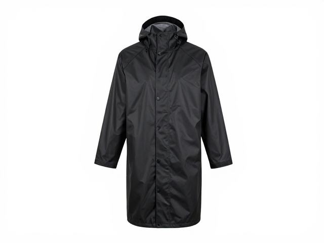 全身防水雨服，牛津布复合面料黑色耐脏款，户外必备