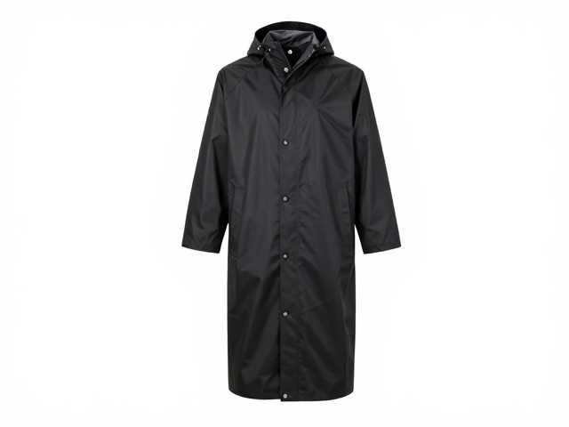 全身防水雨服，牛津布复合面料黑色耐脏款，户外必备