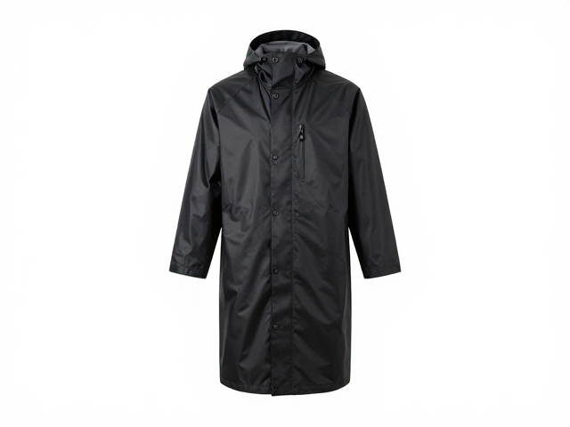 全身防水雨服，牛津布复合面料黑色耐脏款，户外必备