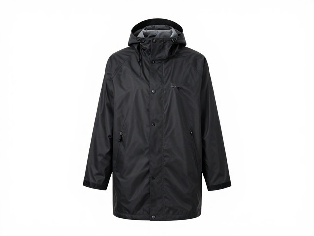全身防水雨服，牛津布复合面料黑色耐脏款，户外必备