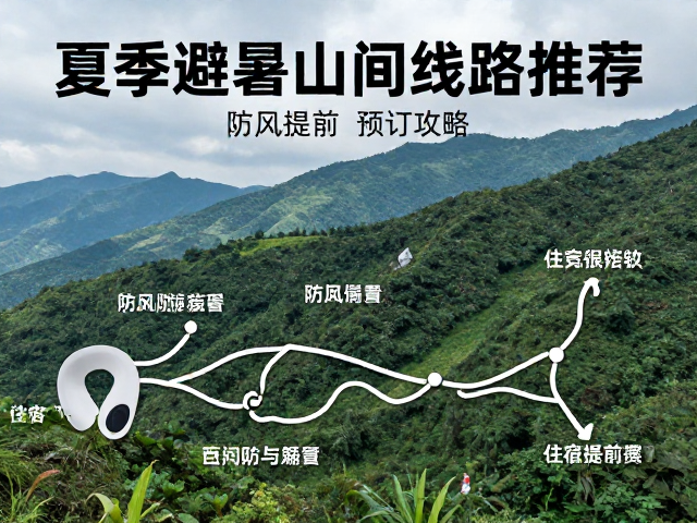 夏季避暑山间线路推荐，防风护颈装备与住宿提前预订攻略