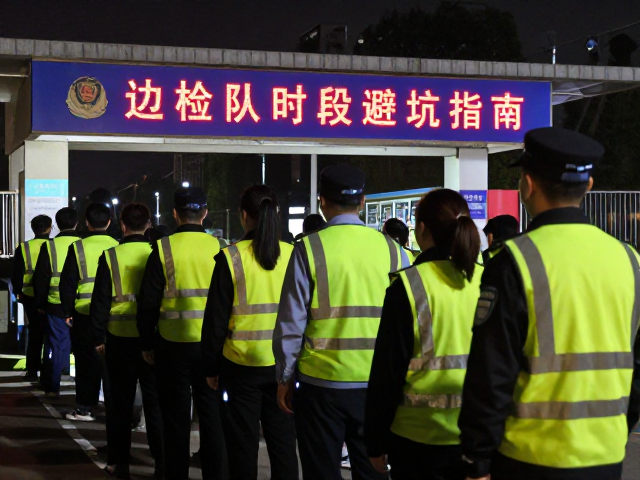 边检排队时段避坑指南，串联口岸观光路线与反光背心装备建议