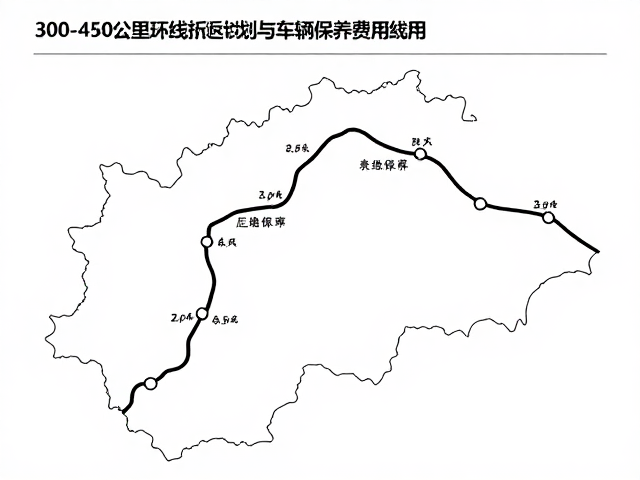 300-450公里环线折返分段规划与车辆保养费用明细
