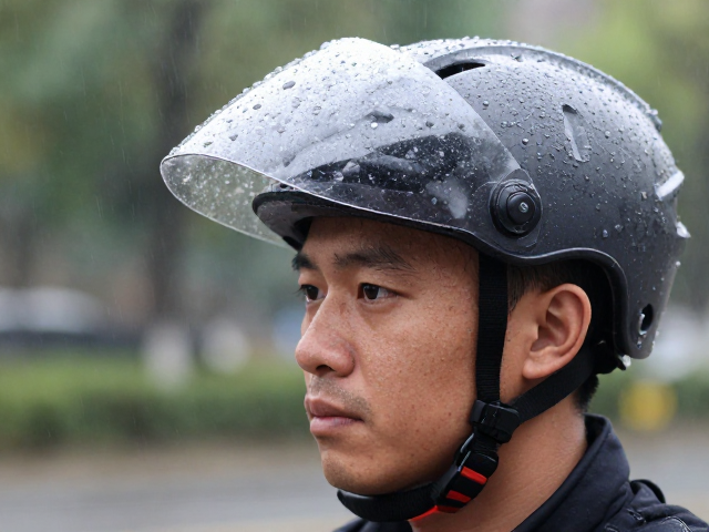 翻转头盔怎么选？量头围定尺寸，雨天防雾实测攻略