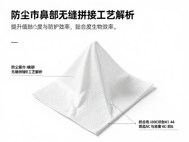 防尘面巾鼻部无缝拼接工艺解析，如何提升贴合度与防护效率