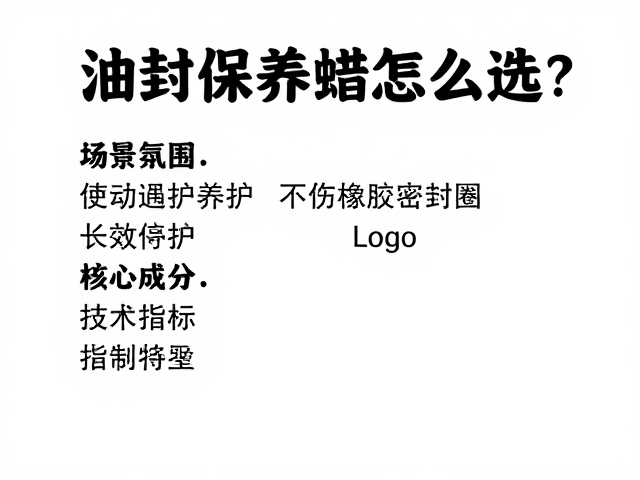 油封保养蜡怎么选?传动系统养护不伤橡胶密封圈,长效防护指南